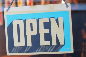 Open Small Business Sign